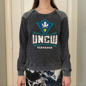 UNCW Women's Grey Sweater